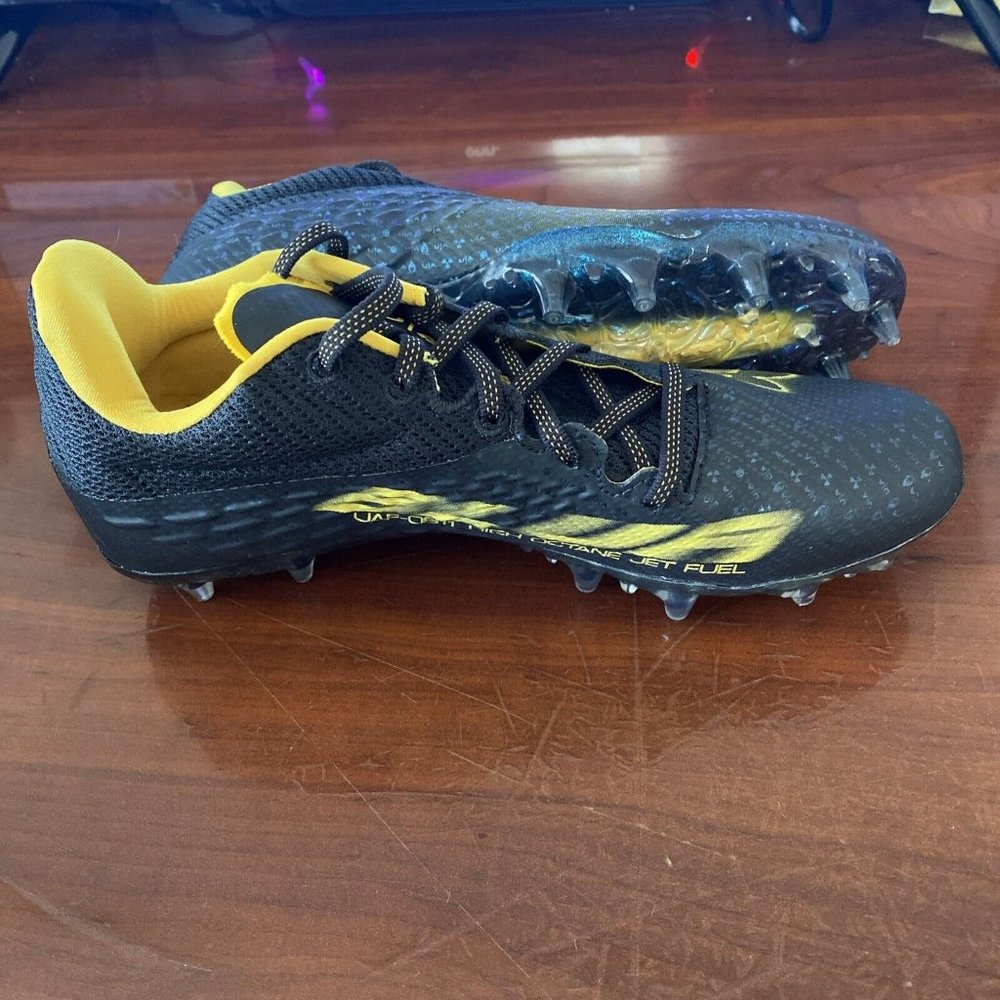 Under Armour UA Blur Smoke MC Football Cleats Blue Mens Size 8 3024015-003